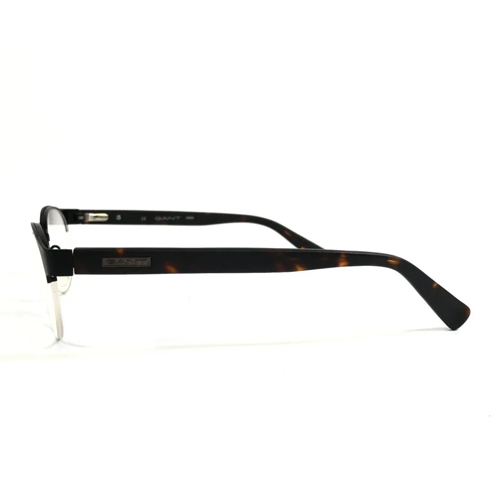 GANT Rugger Eyeglasses Frames GR TILDEN SBLK Satin Black Half Rim 49-20-140